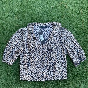 NWT Motel Rocks XS Tucci Blouse